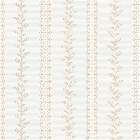 Everleigh Ochre Wallpaper