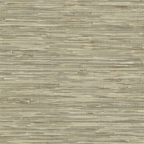 Exhale Olive Woven Faux Grasscloth Wallpaper