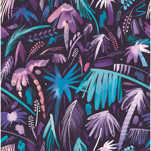 purple trees wallpaper