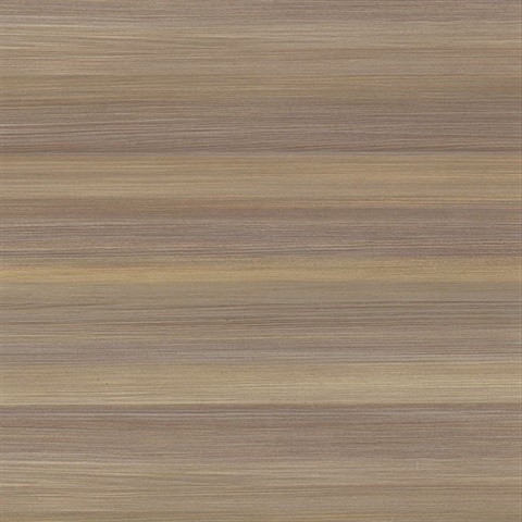 Fairfield Chestnut Horizontal Stripe Textured Vinyl Wallpaper
