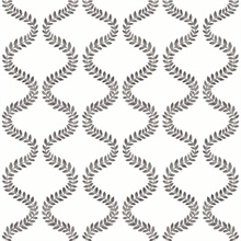 Florentine Soft Black Vine Trellis Peel & Stick Wallpaper