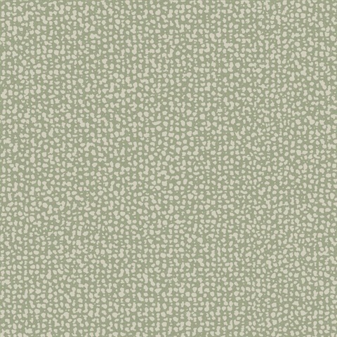 Green Galaxies Modern Speckled Spots Wallpaper