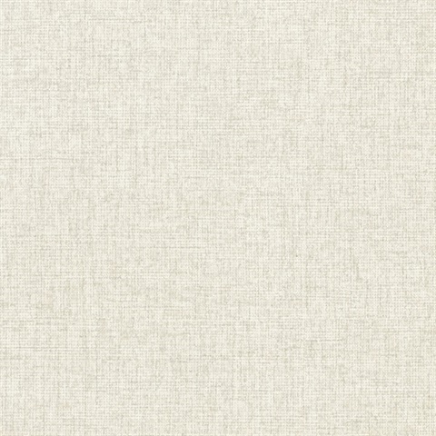 Halliday Pearl Faux Linen Wallpaper