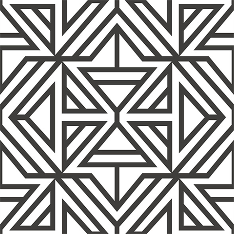 Monochrome - Geometric Black