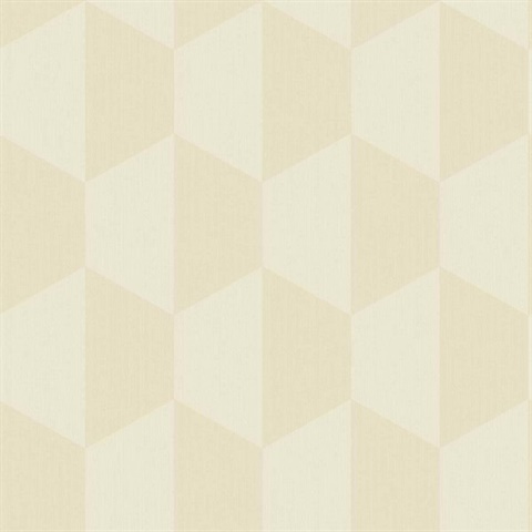 Hercula Ice Pearl Modern Geometric Wallpaper