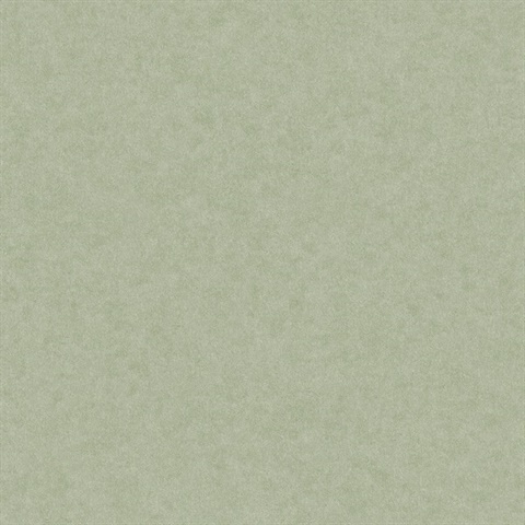 Heritage Green Plain Faux Texture Wallpaper