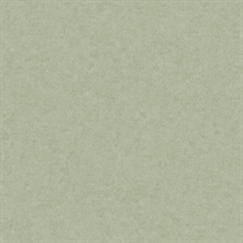 Heritage Green Plain Faux Texture Wallpaper