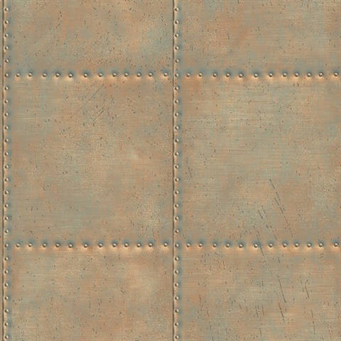 Indium Bronze Sheet Metal Wallpaper