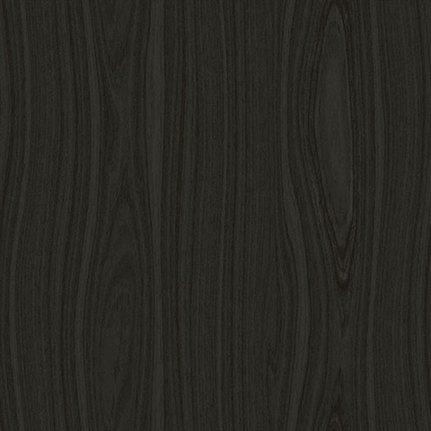 Jaxson Dark Brown Faux Wood Wallpaper