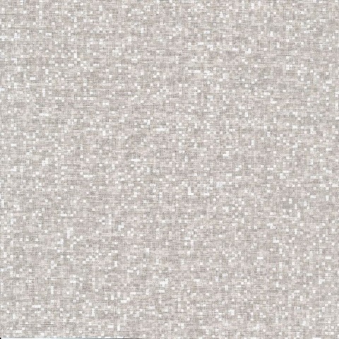 Jazz Dark Taupe Geometric Dots Commercial Wallpaper