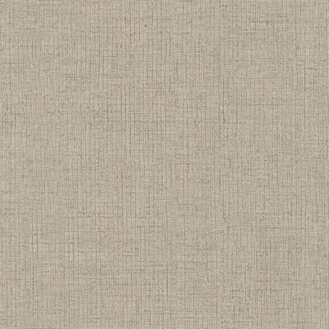 RRD7638N Wallpaper | Jute Rugged Crosshatch Woven Linen Wallpaper
