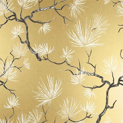 Kiruna Oro Tree Branch Wallpaper