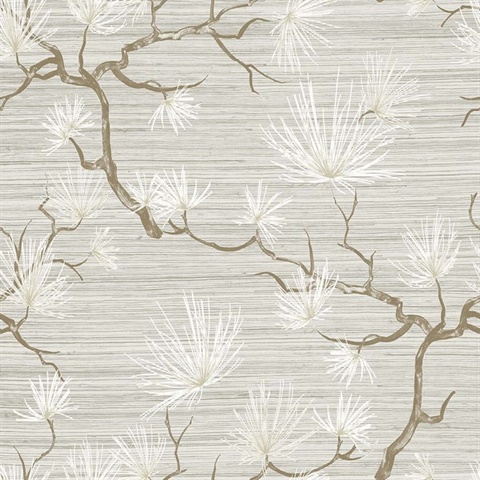 Kiruna Stone Tree Branch Wallpaper