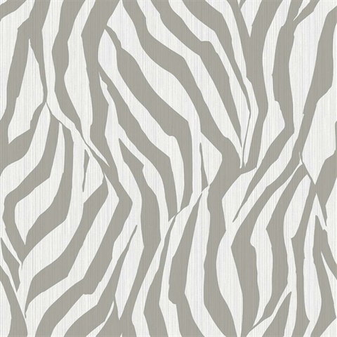 Kodiak Stardust Modern Zebra Wallpaper