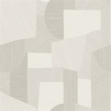 Lahti 27 Arctic White Fabric Backed Vinyl Wallpaper