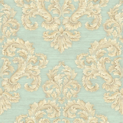 Leaf Damask