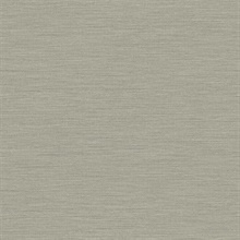 Libeco 27 Taupe Faux Fine Linen Wallpaper