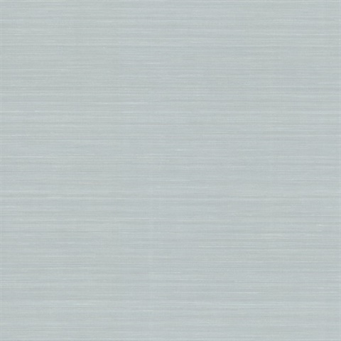 Light Aqua Faux Coastal Grasscloth Commercial Wallpaper