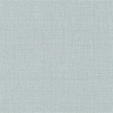 Light Blue Faux Silk Commercial Wallpaper