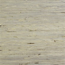 Lillian August Natural Grasscloth Grey Brown Wallpaper