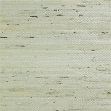 Lillian August Natural Grasscloth Mint Chocolate Wallpaper