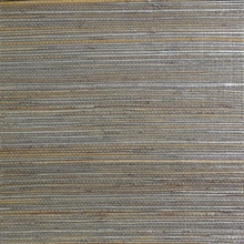 Lillian August Natural Grasscloth Multi Silver Wallpaper