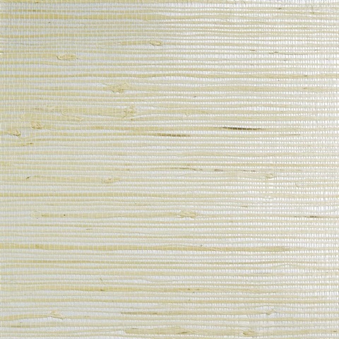 Lillian August Natural Grasscloth Silver Neutral Wallpaper