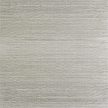 Lillian August Natural Grasscloth Medium Grey Wallpaper