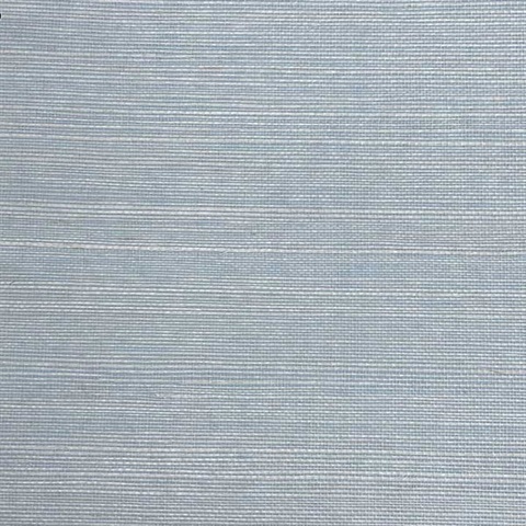 Lillian August Natural Grasscloth Denim Wallpaper