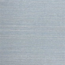 Lillian August Natural Grasscloth Denim Wallpaper