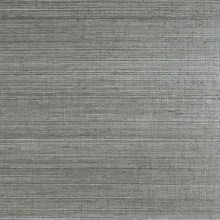 Lillian August Natural Grasscloth Slate Silver Wallpaper