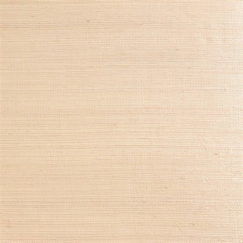 Lillian August Natural Grasscloth Rose Wallpaper