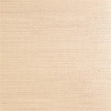 Lillian August Natural Grasscloth Rose Wallpaper