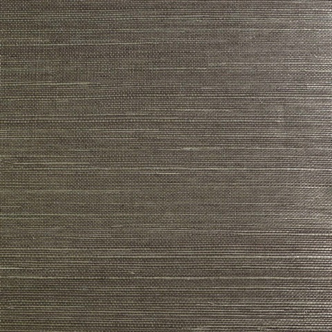 Lillian August Natural Grasscloth Grey Brown Wallpaper