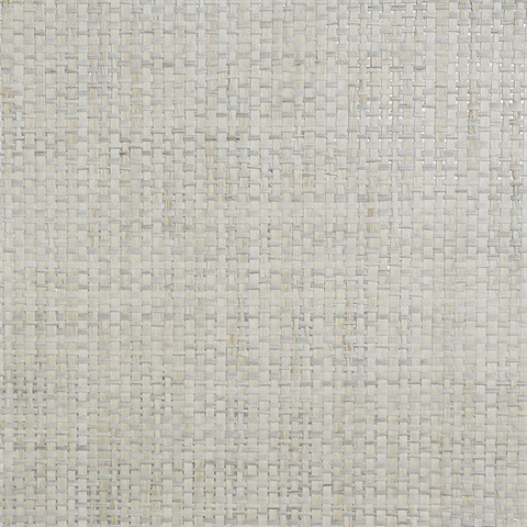 Lillian August Paperweave Cool Linen Wallpaper