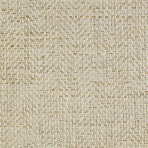 Lillian August Paperweave Hazel Cream Wallpaper