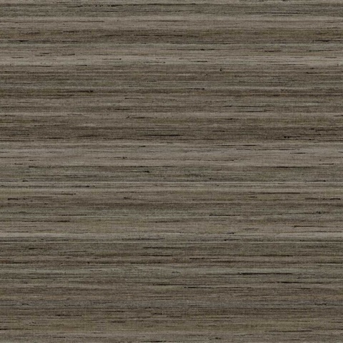 Meiya 27 Dark Brown Horizontal Stria Wallpaper