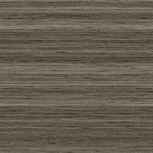 Meiya 27 Dark Brown Horizontal Stria Wallpaper