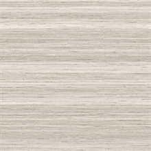 Meiya 27 Icy Light Grey Horizontal Stria Wallpaper