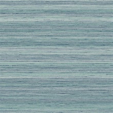 Meiya 27 Turquoise Horizontal Stria Wallpaper