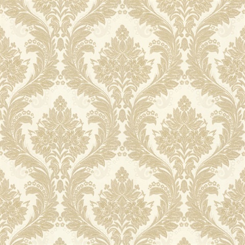 Mercutio Gold Damask