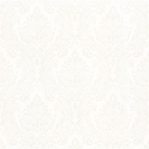 Mercutio White Damask