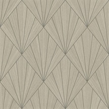 Mikkeli 27 Sand Fabric Backed Vinyl Wallpaper