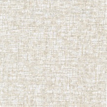 Mingus Beige Faux Canvas Textile Commercial Wallpaper