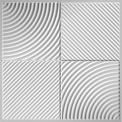 Mix 'n Match Ceiling Panels Metallic Silver