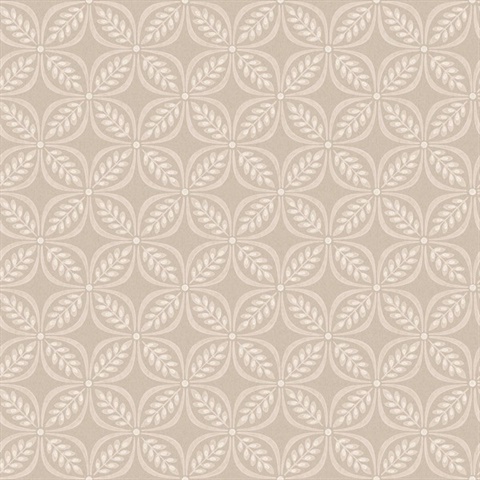 Morgrove Beige Trellis Wallpaper