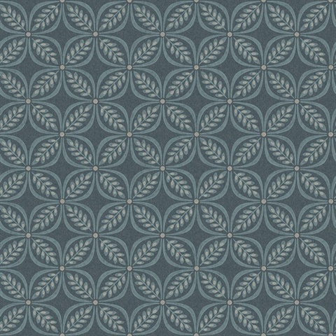 Morgrove Blue Trellis Wallpaper