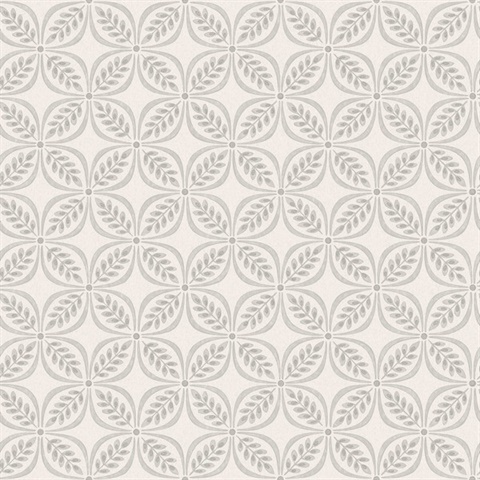 Morgrove Grey Trellis Wallpaper