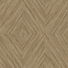 Naturale Flax Faux Wood Geometric Wallpaper