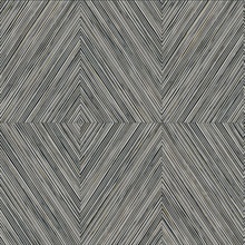 Naturale Iron Faux Wood Geometric Wallpaper